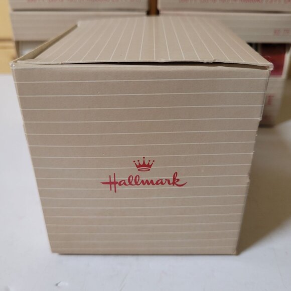 Hallmark Holiday Ribbon Vtg Lot 5 Each Box 100' x .75 in Red Green Gold White - Picture 4 of 10